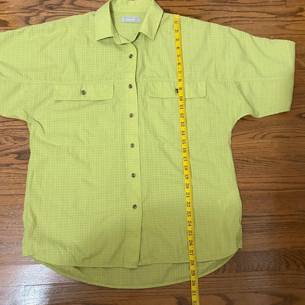 Everlane The Cotton Tourist Shirt Womens Small Pickled Plaid - Picture 9 of 9